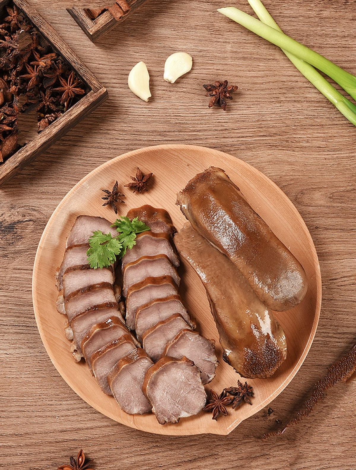 当日手作新鲜卤制-香卤猪舌 （口条±160g） Fresh Braised Pork Tongue